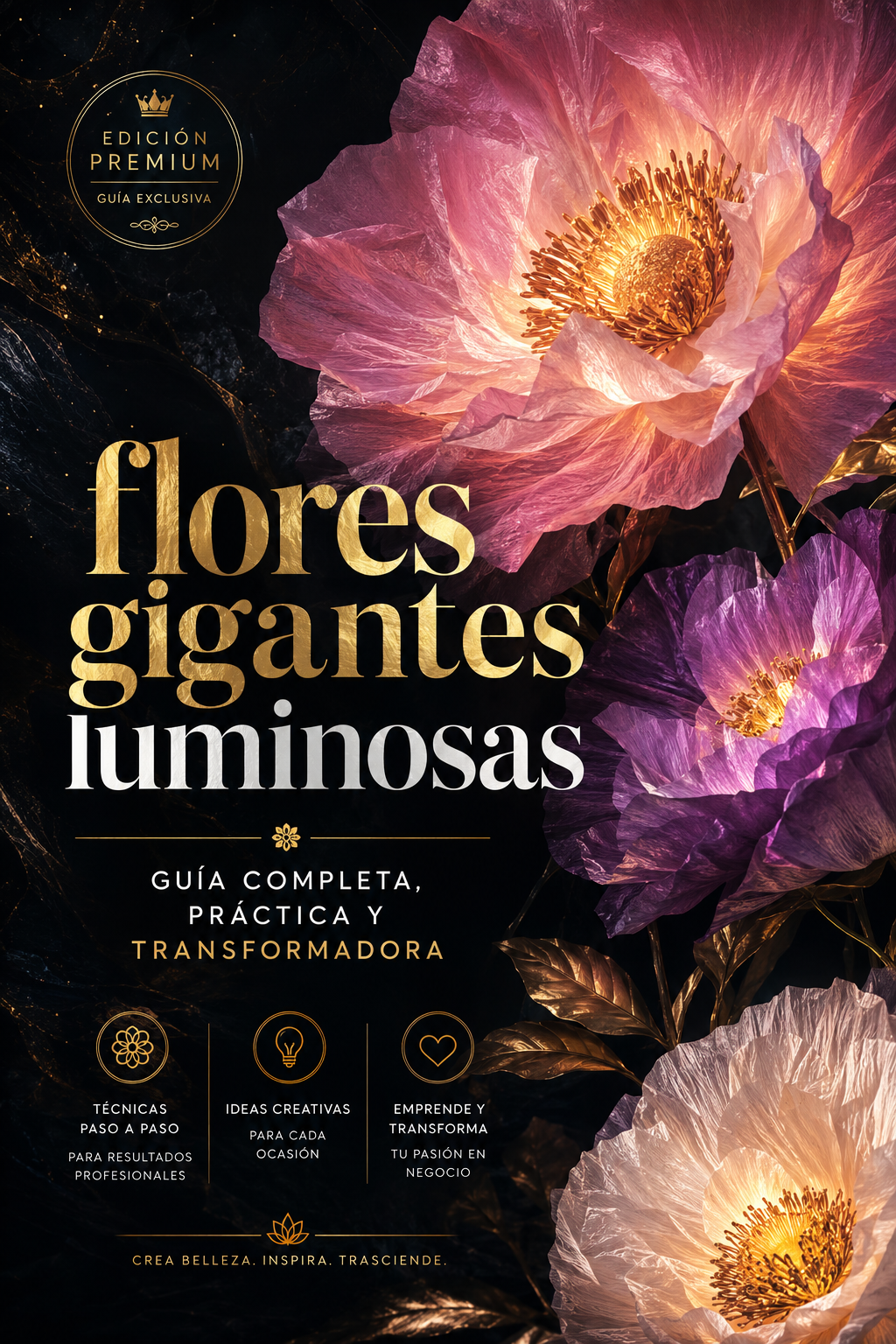 Flores Gigantes Luminosas
